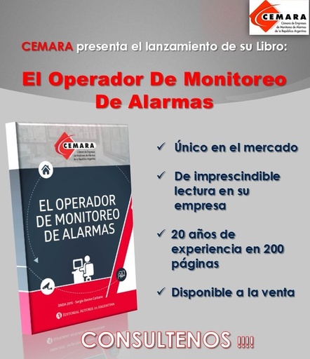 [Libro Operador Monitoreo] Libro Físico Operador de Monitoreo CEMARA